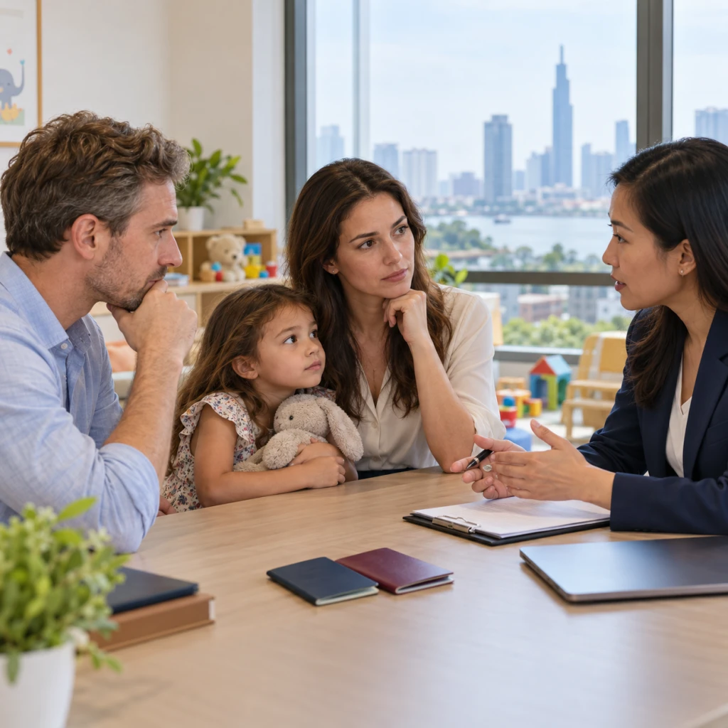 Child Custody Disputes When Foreigners Divorce in Vietnam