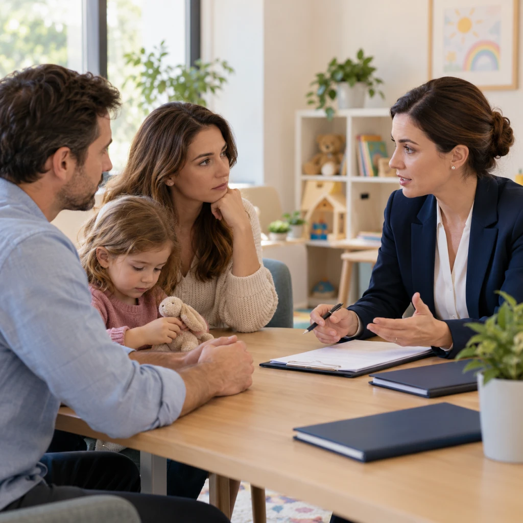 Gaining custody of children during the divorce process