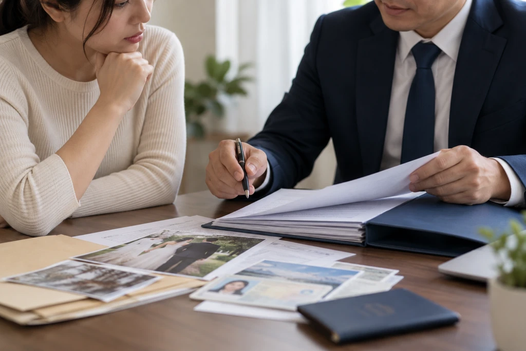 Divorce with the missing person — document preparation and legal review