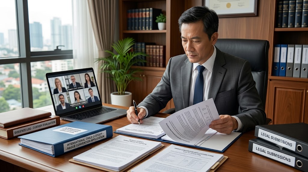 Legal documents for obtaining a child’s opinion from abroad